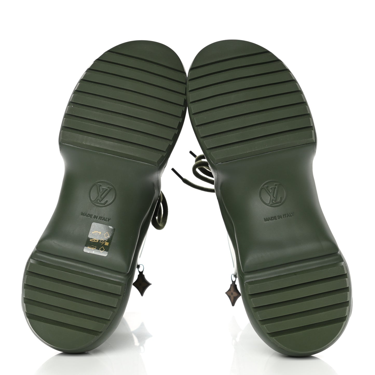 Mat Rubber Monogram LV Archlight Sneaker Boots 39 Kaki