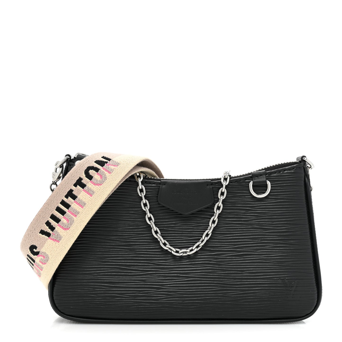 Epi Logo Easy Pouch On Strap Black