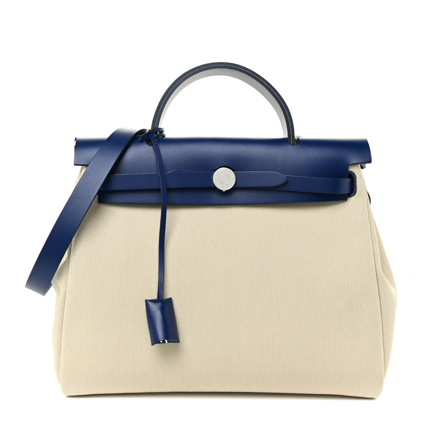Toile H Vache Hunter Herbag Zip Retourne 31 PM Beton Bleu Saphir