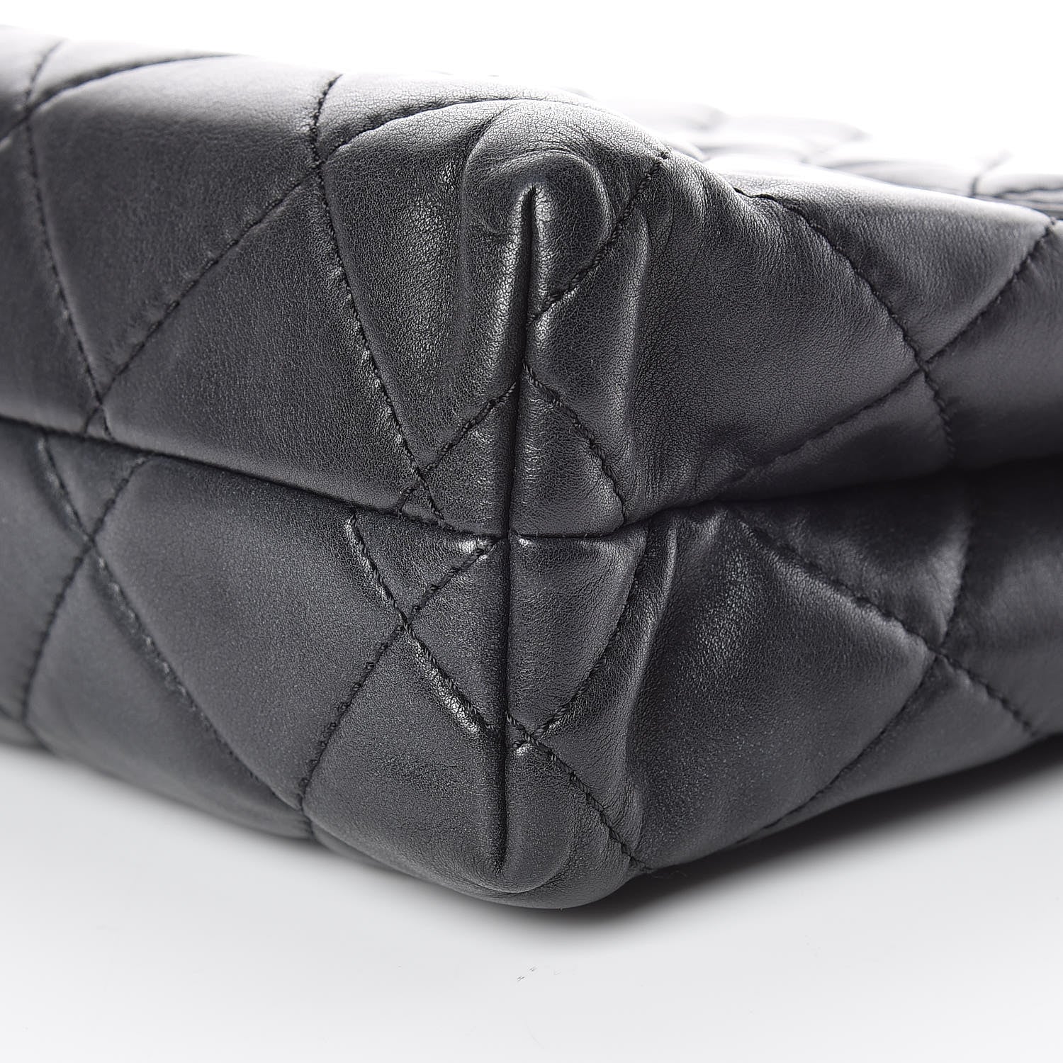 Chanel Calfskin Quilted In The Business Flap Bag Black 10 of 19