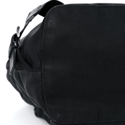 Prada Tessuto Nylon Saffiano Medium Backpack Black 18 of 24