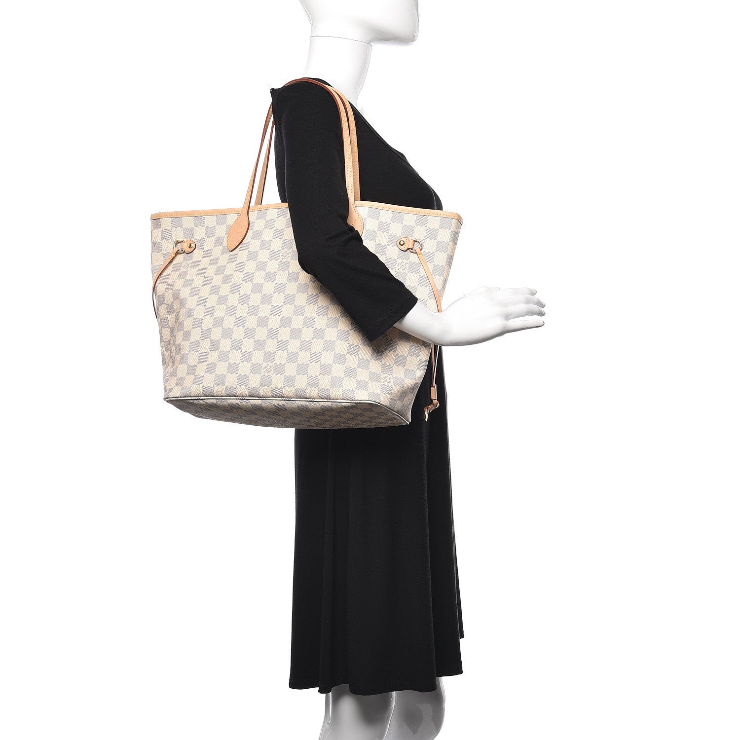 Louis Vuitton Damier Azur Neo Neverfull MM 2 of 11