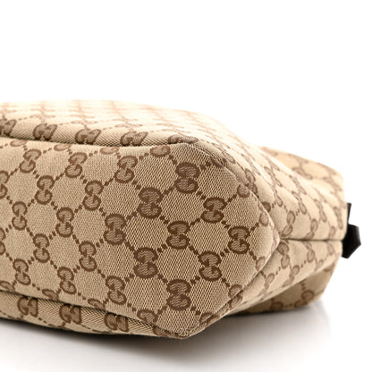 Gucci Monogram Medium Horsebit Chain Hobo Dark Brown 10 of 11