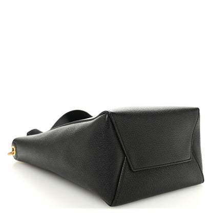 Celine Soft Grained Calfskin Small Sangle Bucket Bag Black 4 of 9
