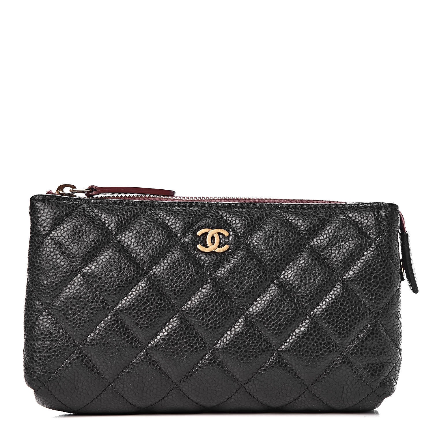 Chanel Caviar Quilted Small Pouch Black 1 of 7
