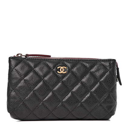 Chanel Caviar Quilted Small Pouch Black 1 of 7