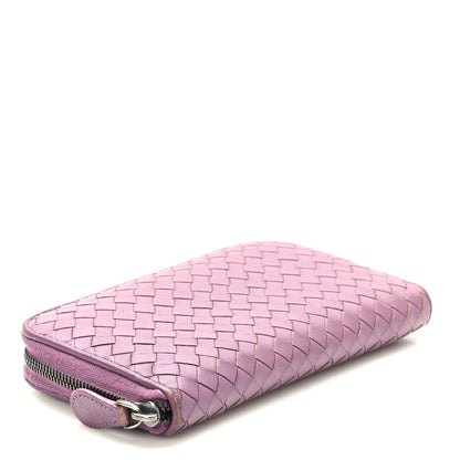 Bottega Veneta Nappa Intrecciato Zip Around Wallet Corot 4 of 6