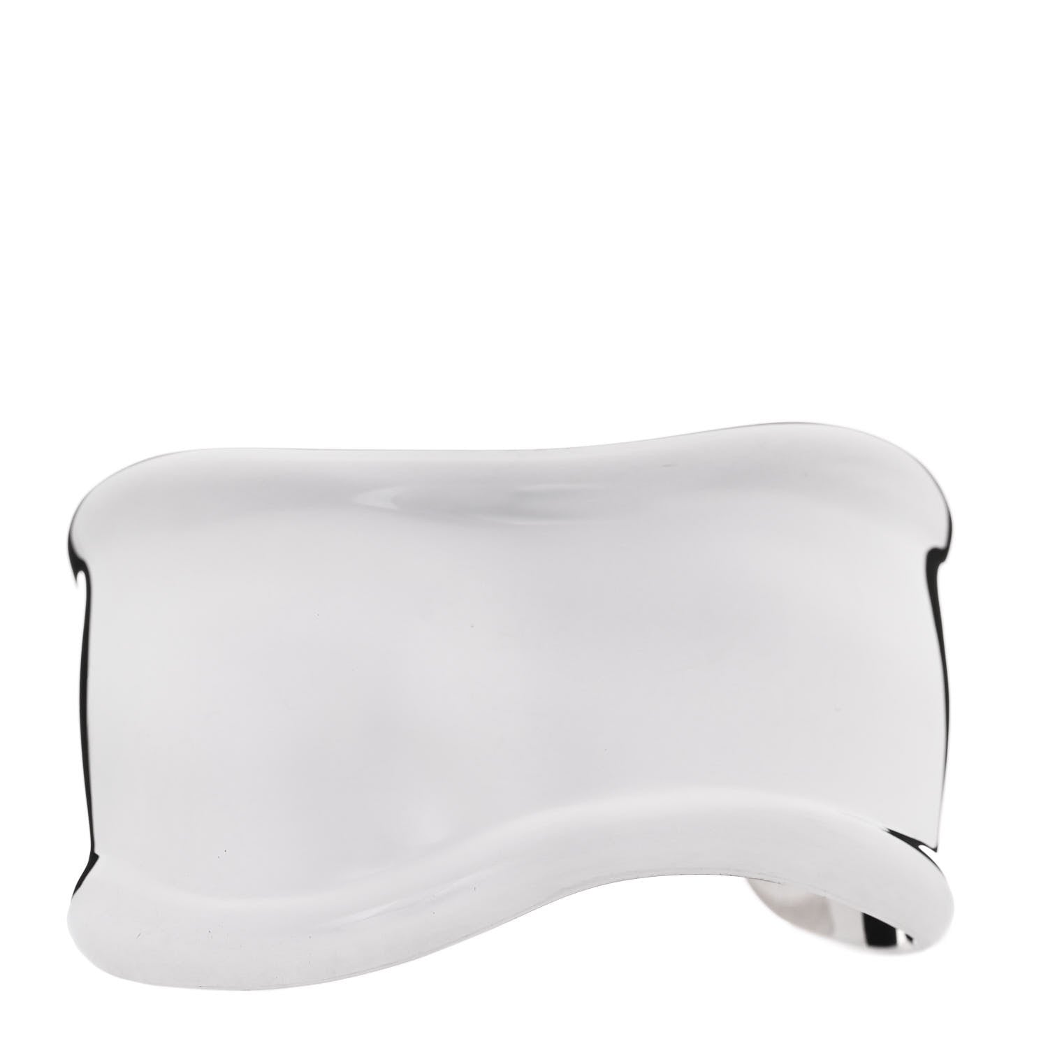 Tiffany Sterling Silver Small Elsa Peretti Right Wrist Bone Cuff Bracelet 1 of 3