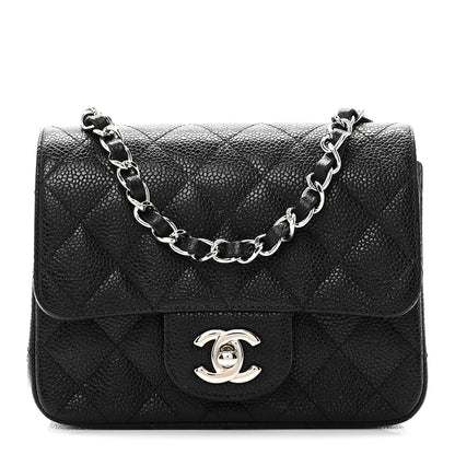 Chanel Caviar Quilted Mini Square Flap Black 1 of 10