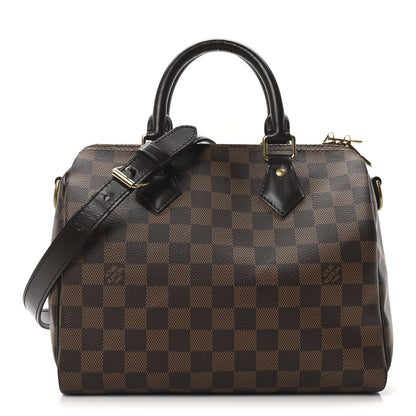 Louis Vuitton Damier Ebene Speedy Bandouliere 25 1 of 9