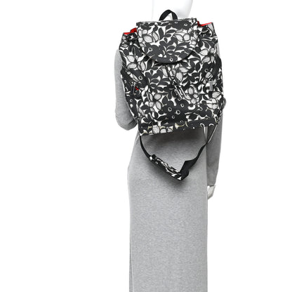 Christian Louboutin Gommato Calfskin Petunia Explorafunk Backpack Black White 2 of 10