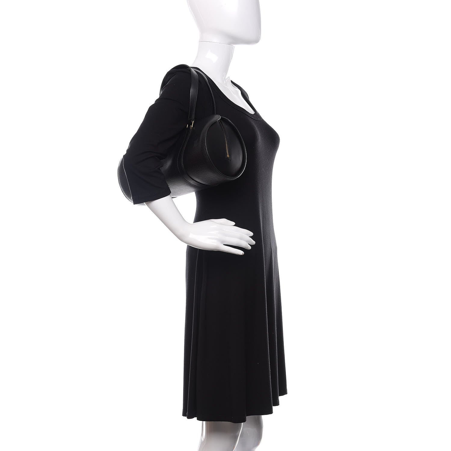 Louis Vuitton Epi Soufflot Black 2 of 9