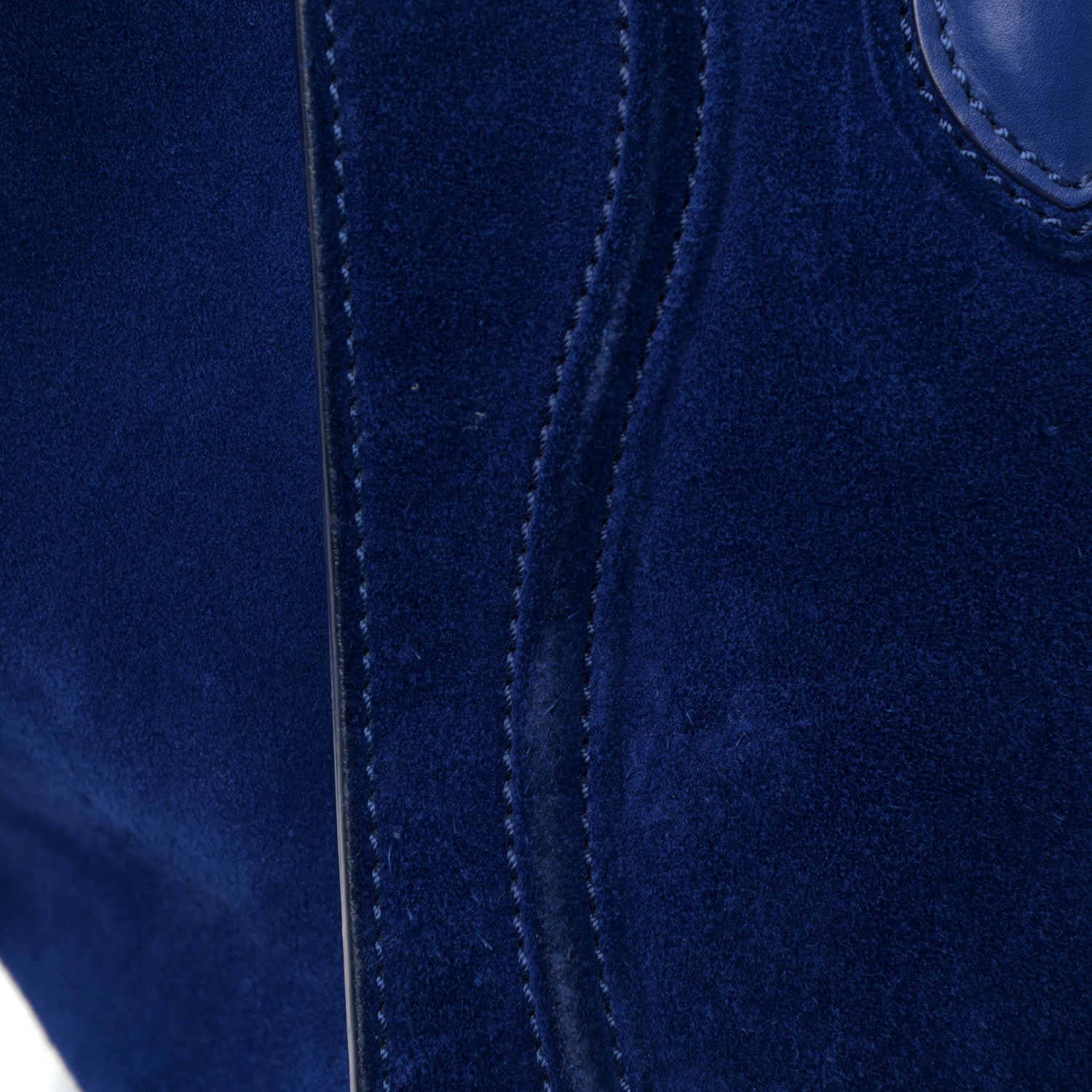 Celine Suede Medium Phantom Luggage Royal Blue 23 of 32