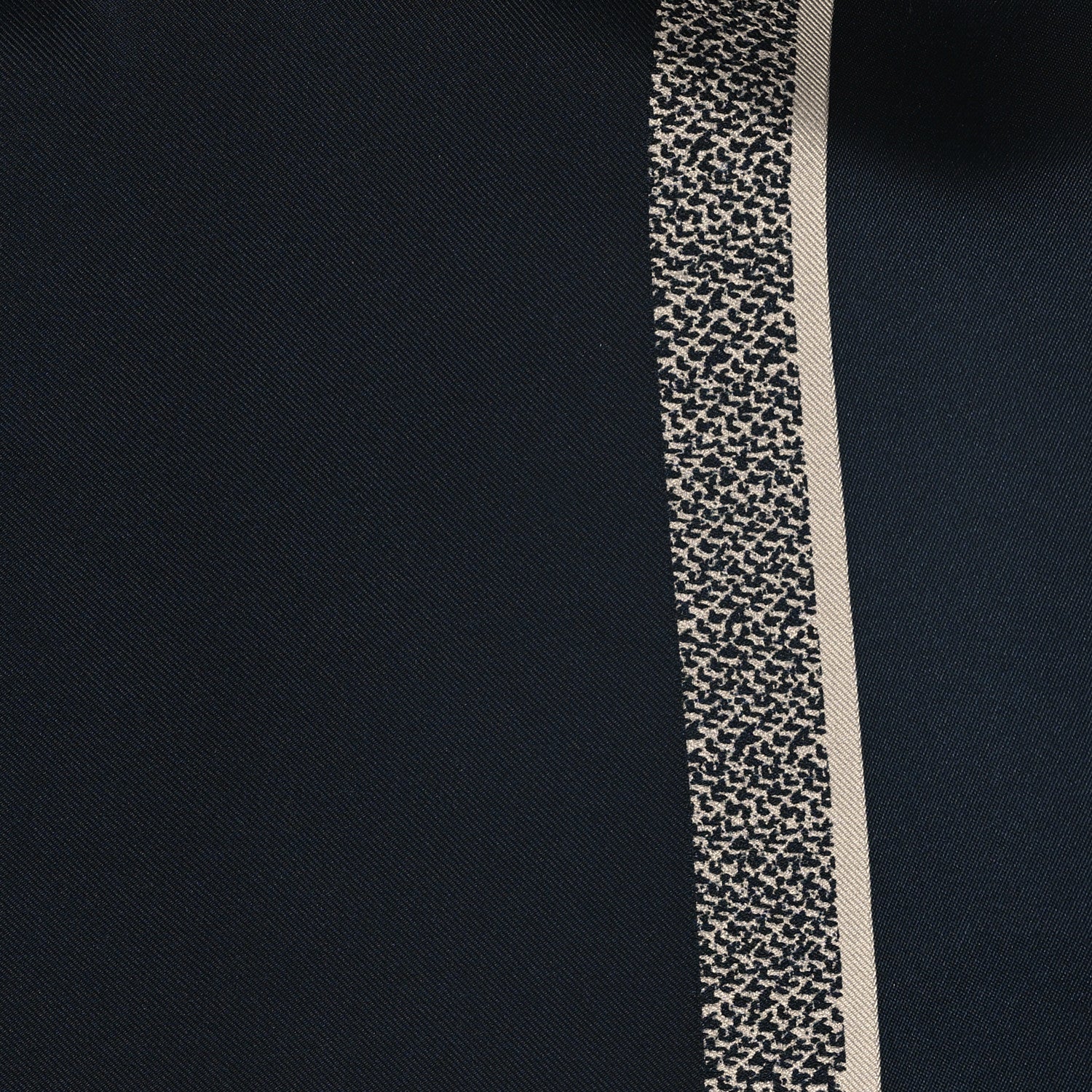 Christian Dior Silk Oblique Scarf Blue 3 of 4
