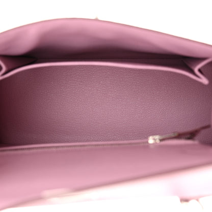 Hermes Epsom Kelly Sellier 25 Mauve Sylvestre 5 of 11