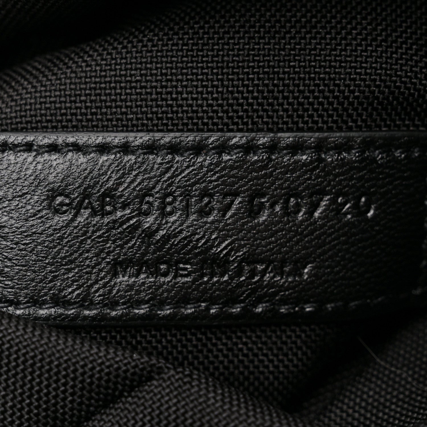 Saint Laurent Wool Tartan Body Belt Bag Red Black 7 of 11