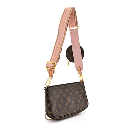Louis Vuitton Monogram Multi Pochette Accessories Rose Clair 3 of 13