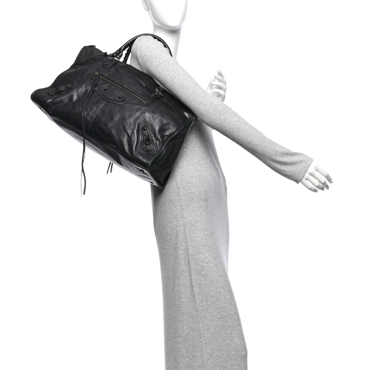 Agneau Classic Hardware Work Black