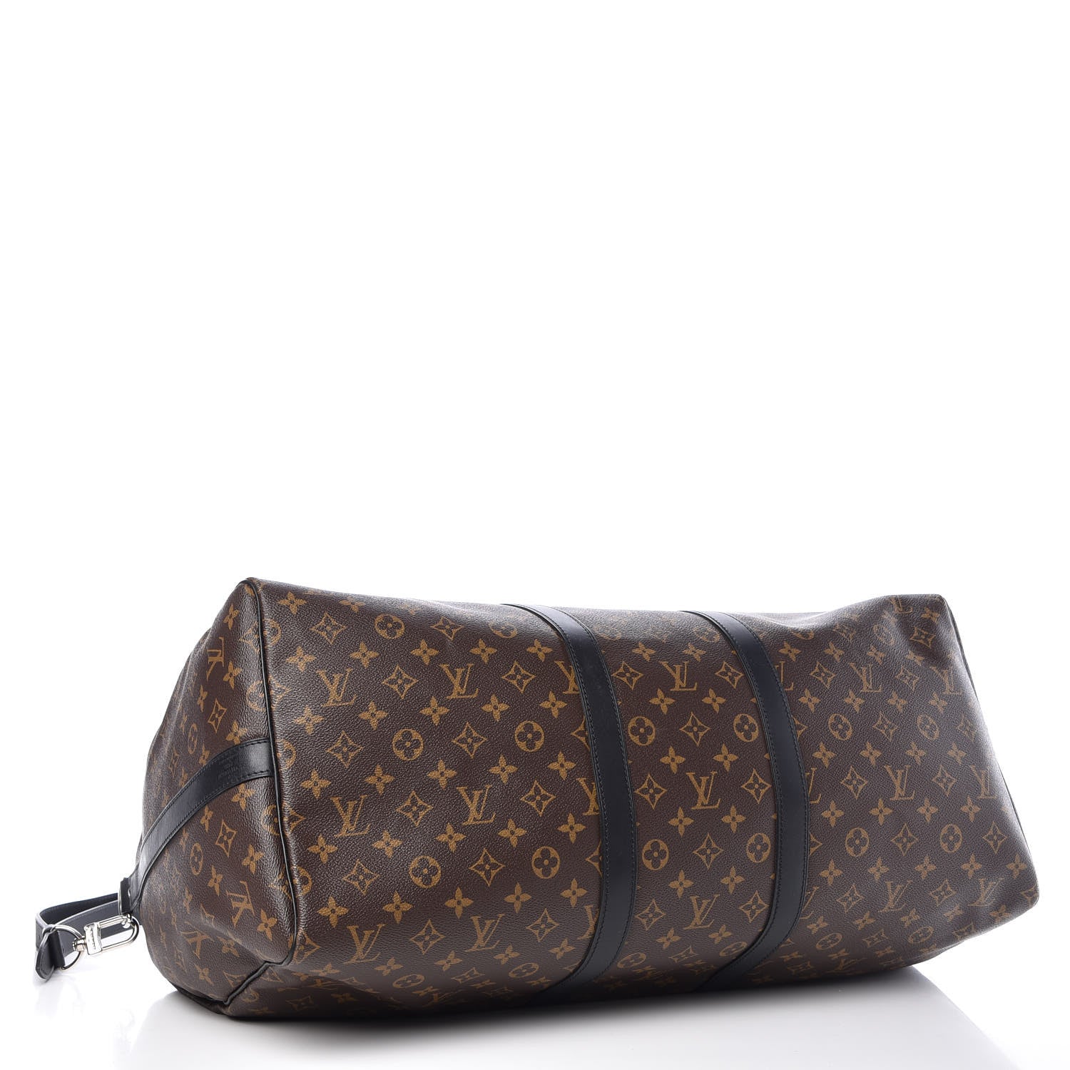 Louis Vuitton Monogram Macassar Keepall Bandouliere 55 4 of 12