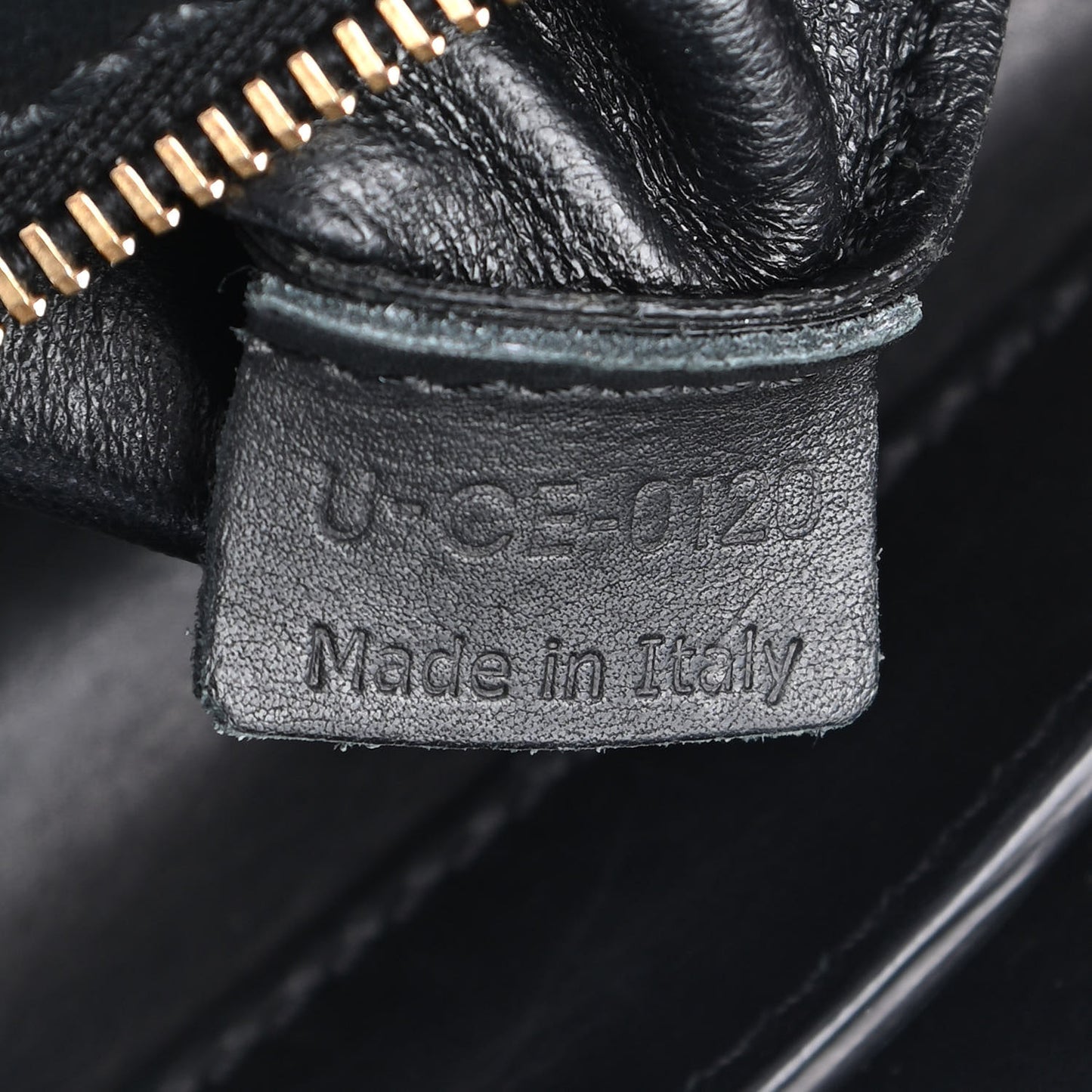 Nubuck Elephant Calfskin Mini Luggage Navy Dune