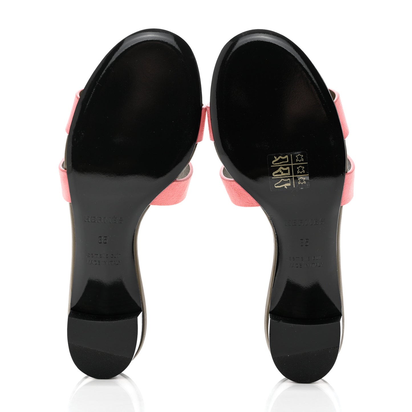 Suede Goatskin Oasis Sandals 35 Rose Du Desert