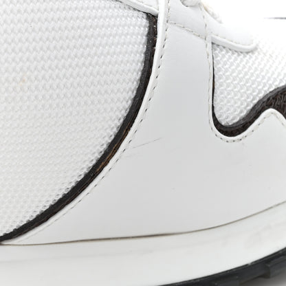 Louis Vuitton Calfskin Monogram Run Away Sneakers 37 White 12 of 12