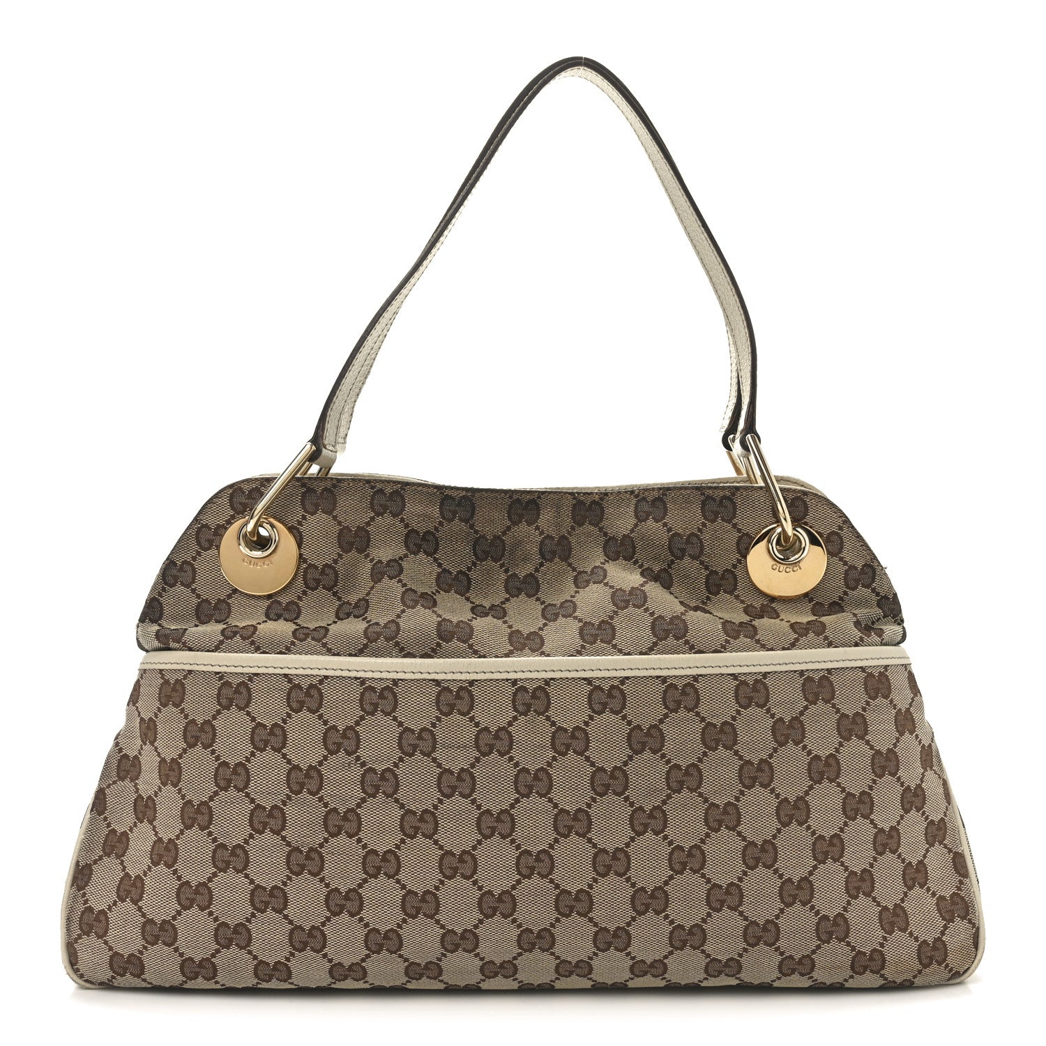 Gucci Monogram Medium Eclipse Shoulder Bag Off White 1 of 10