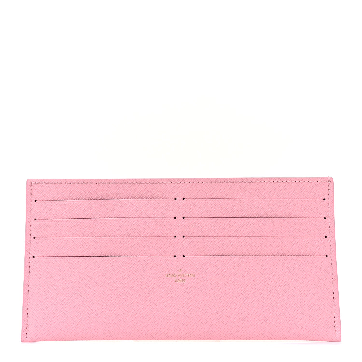 Louis Vuitton Calfskin Felicie Card Holder Insert Rose Ballerine 1 of 8