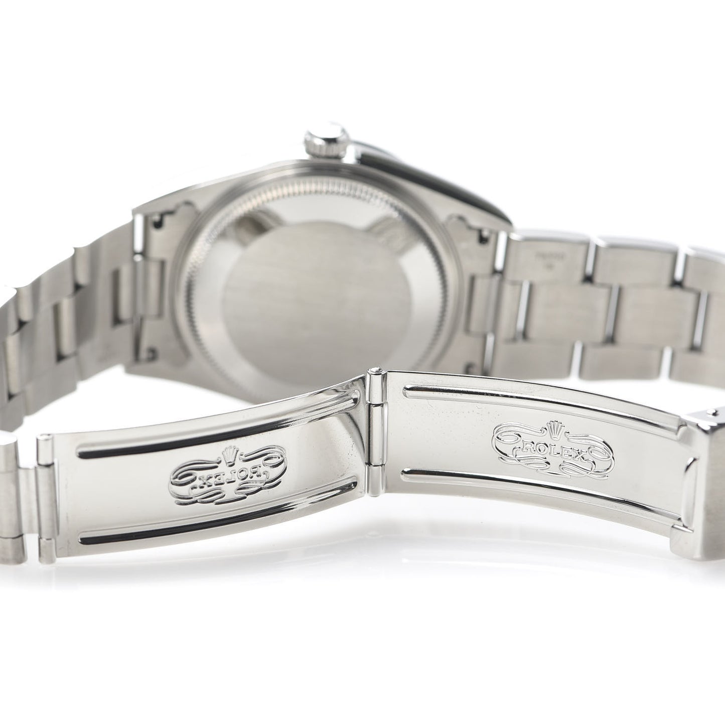 Stainless Steel 34mm Air-King Oyster Perpetual Precision Watch Black 14000