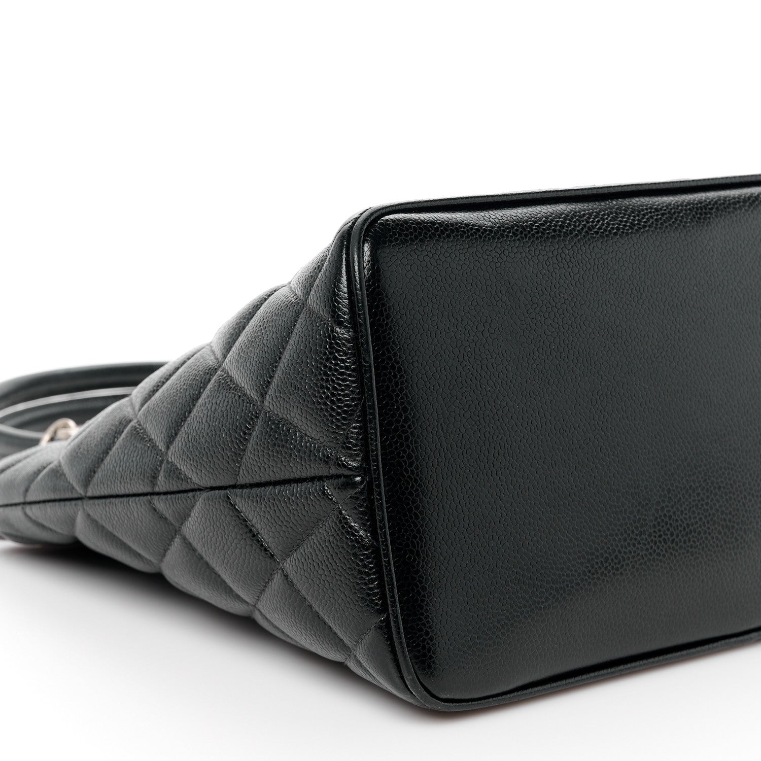 Chanel Caviar Quilted Medallion Tote Black 10 of 11