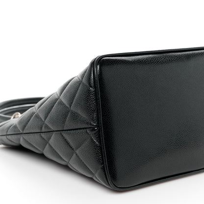 Chanel Caviar Quilted Medallion Tote Black 10 of 11