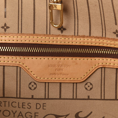 Louis Vuitton Monogram Neverfull MM 9 of 13