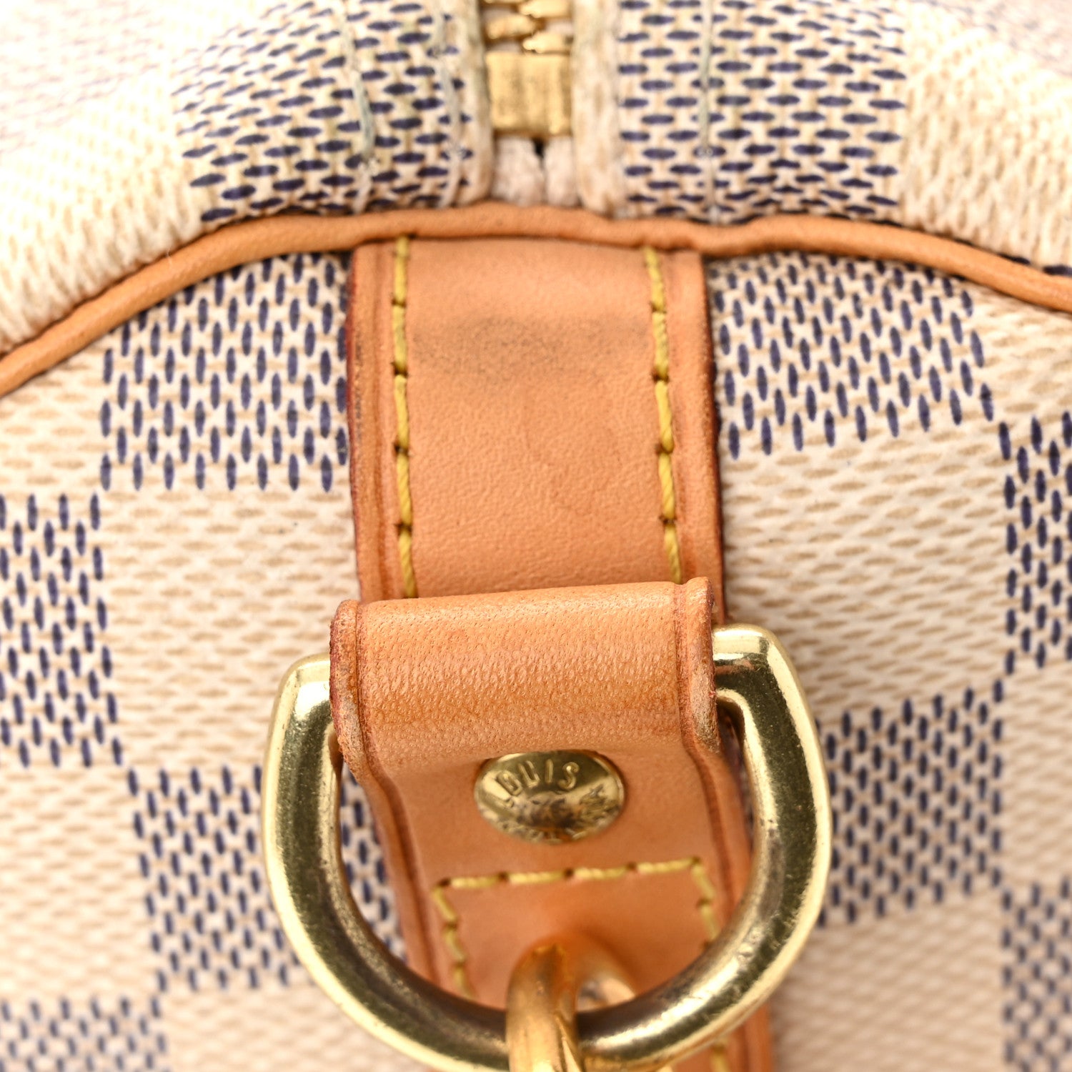 Louis Vuitton Damier Azur Speedy Bandouliere 30 11 of 12