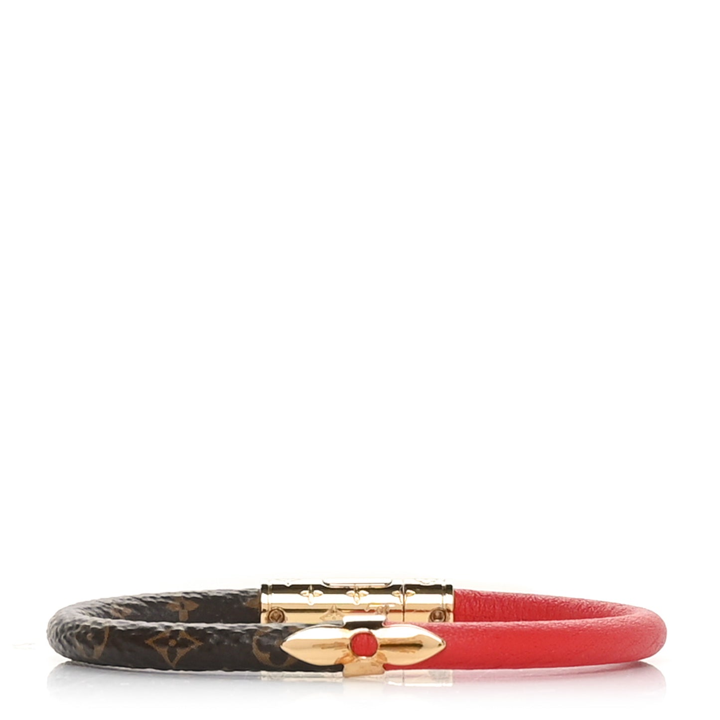 Monogram Daily Confidential Bracelet 17 Red