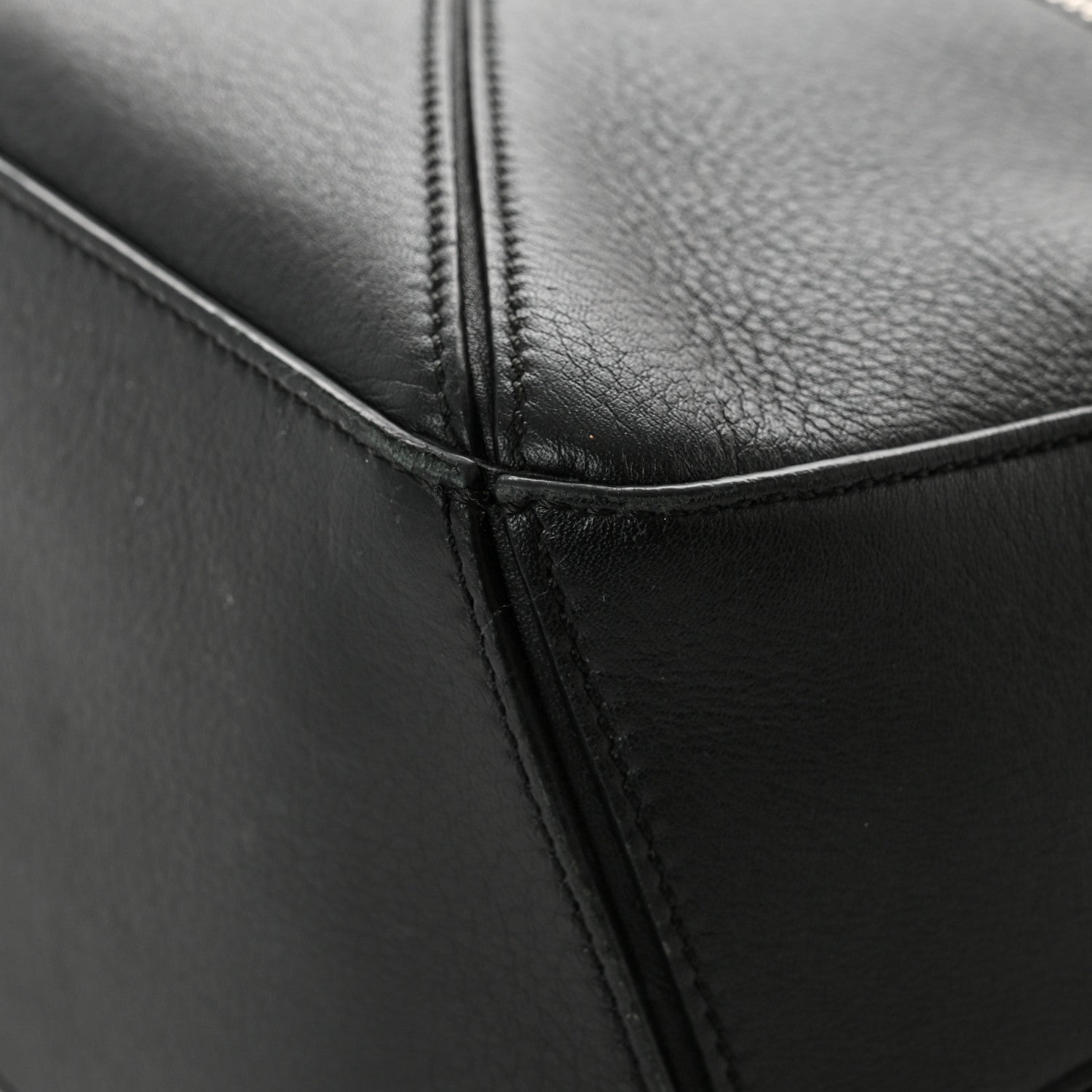 Loewe Calfskin Small Puzzle Bag Black 11 of 14