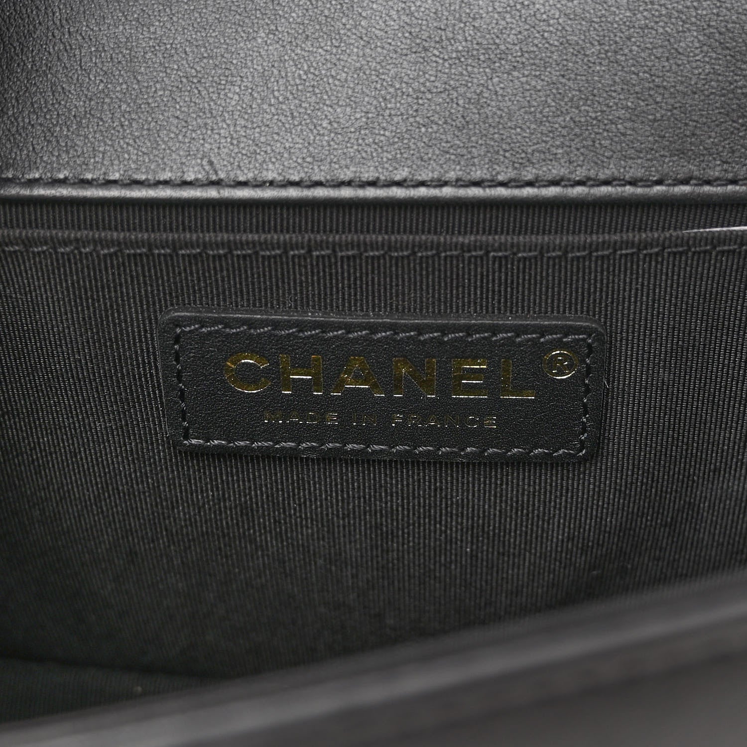 Chanel Calfskin Medium Boy Logo Top Handle Flap Black 6 of 9