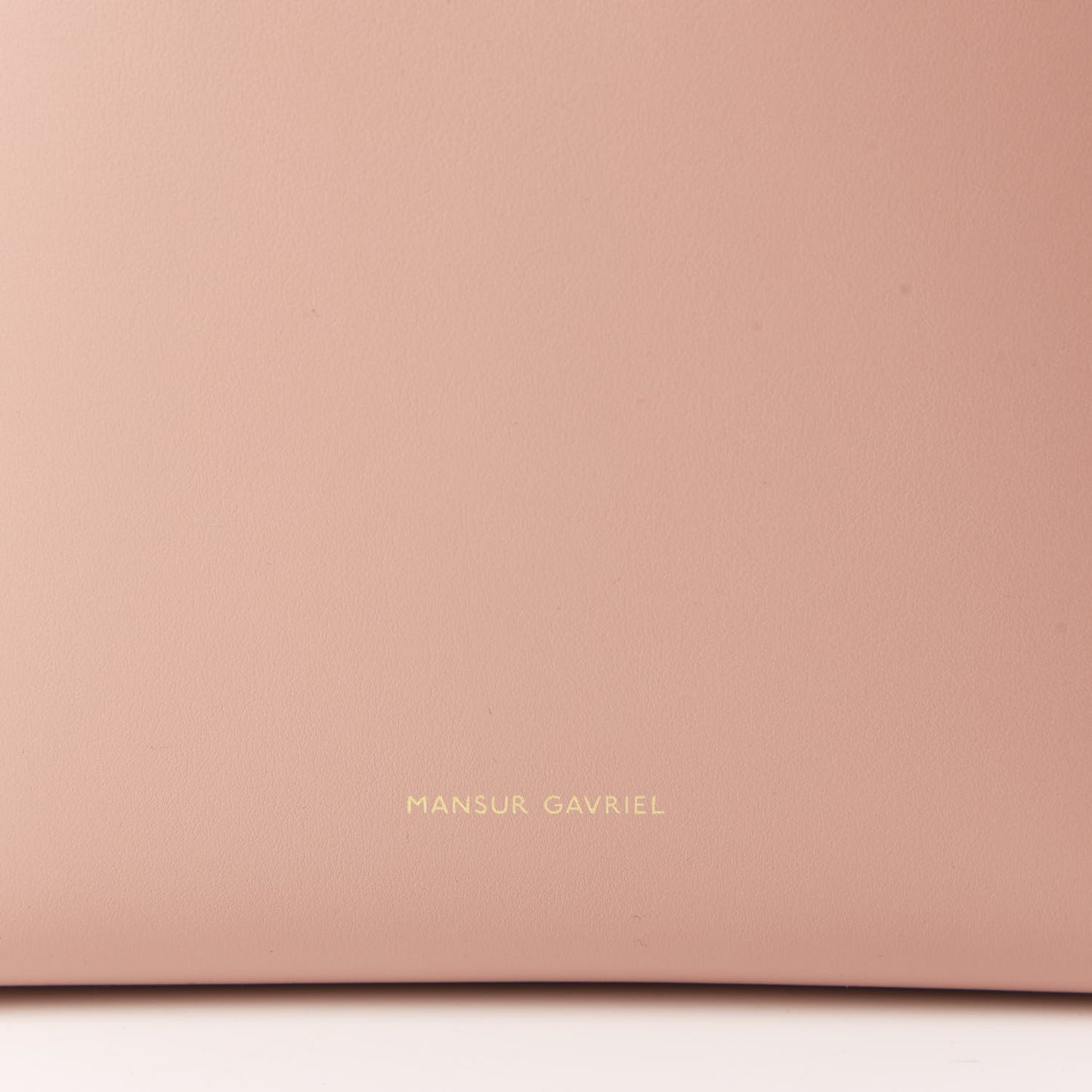 Calfskin Mini Bucket Bag Rosa