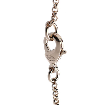 Chanel CC Heart Chain Pendant Necklace Gold 5 of 5