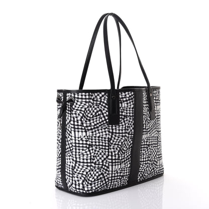 MCM Visetos Medium Liz Reversible Shopper Tote Black 4 of 14