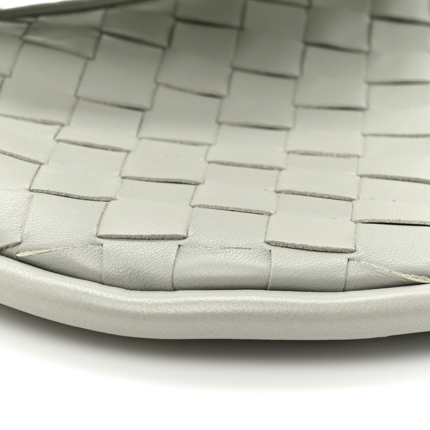 Nappa Intrecciato Small Gemelli Agate Grey Glacier