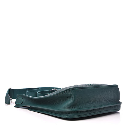 Hermes Taurillon Clemence Evelyne III GM Malachite 3 of 10