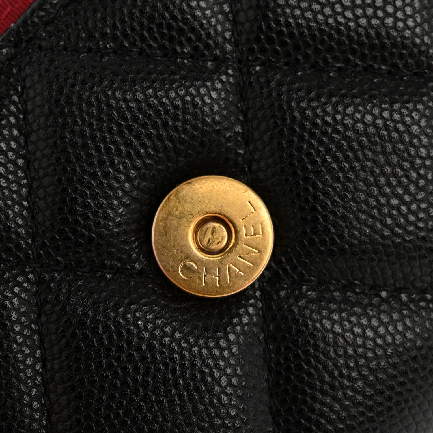 Chanel Caviar Quilted Bracelet On Chain Clutch Black 11 of 11