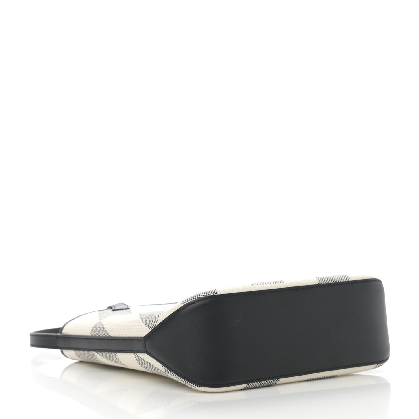 Swift H Canvas Cabas H En Biais 27 Black Ecru