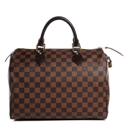 Louis Vuitton Damier Ebene Speedy 30 1 of 7