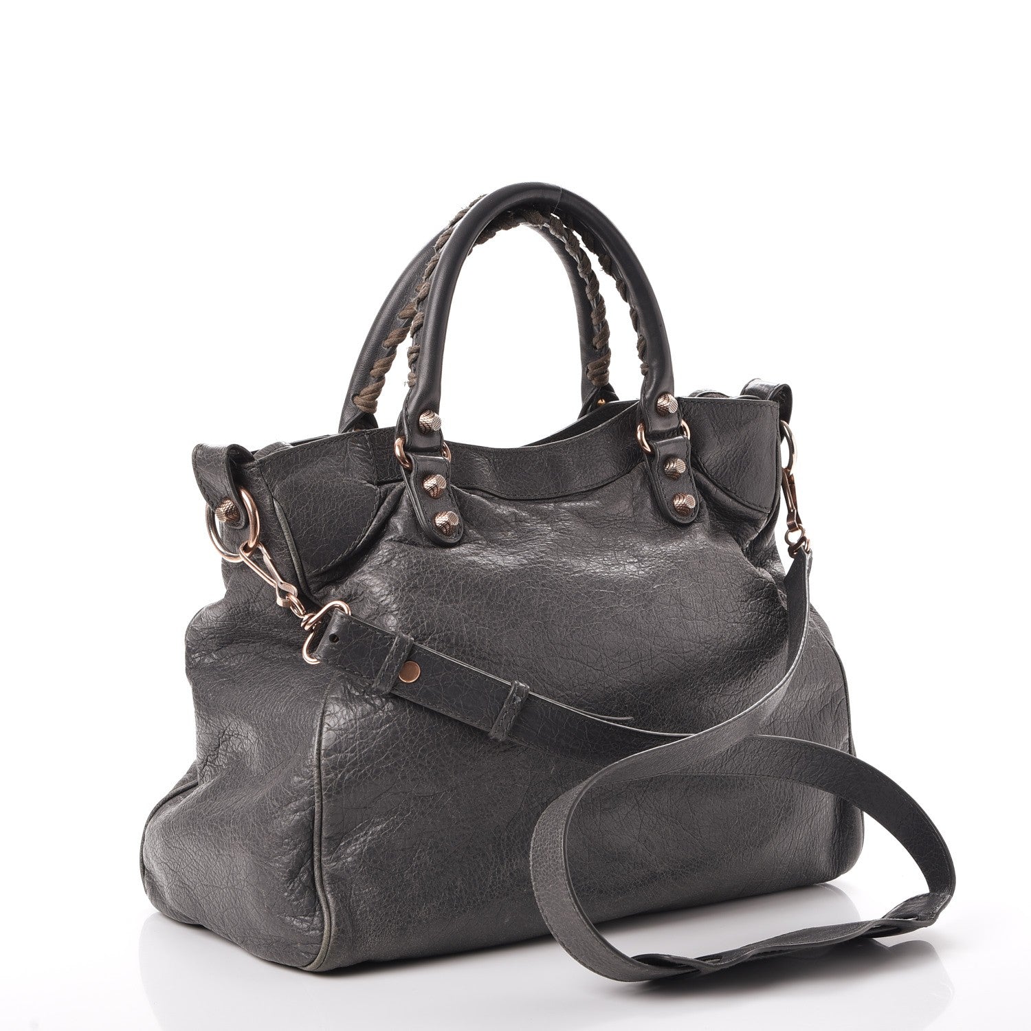 Balenciaga Agneau Giant 12 Rose Gold Hardware Velo Gris Tarmac 3 of 15