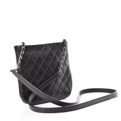 Chanel Lambskin Quilted Crossbody Bag Black 3 of 12