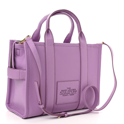 Marc Jacobs Grained Calfskin Medium The Tote Bag Regal Orchid 3 of 11
