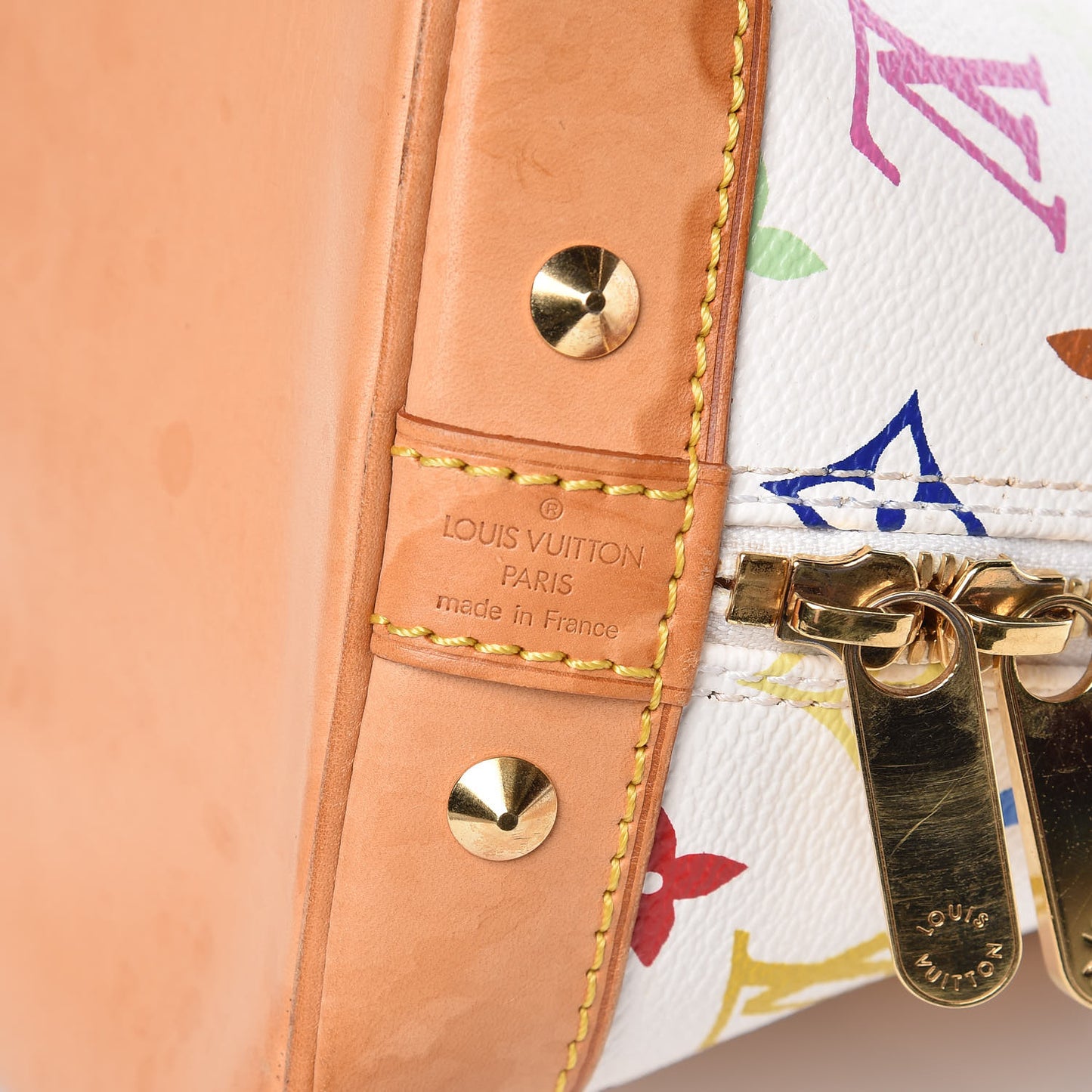 Monogram Multicolor Alma White