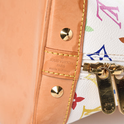 Louis Vuitton Monogram Multicolor Alma White 6 of 17