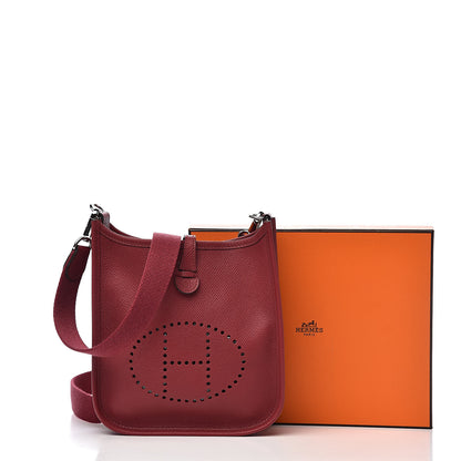 Hermes Epsom Evelyne TPM Rouge Grenat 11 of 11